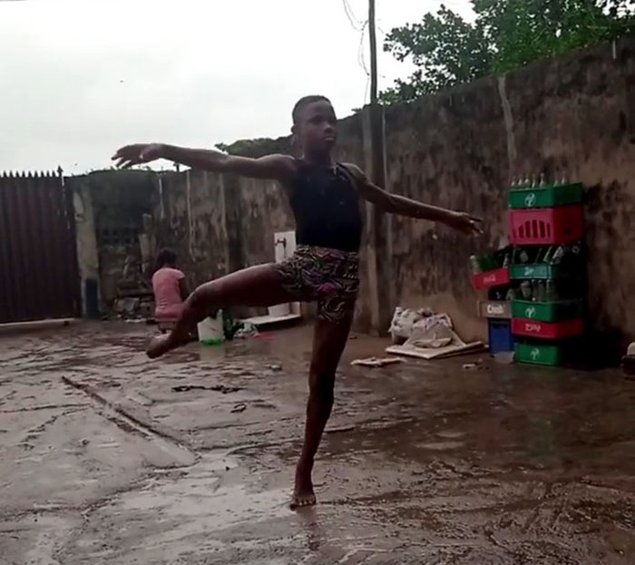 Nigerian boy ballet scholarship