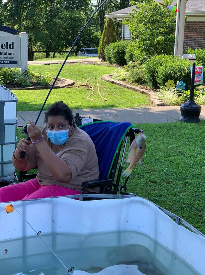 nursing home fishing