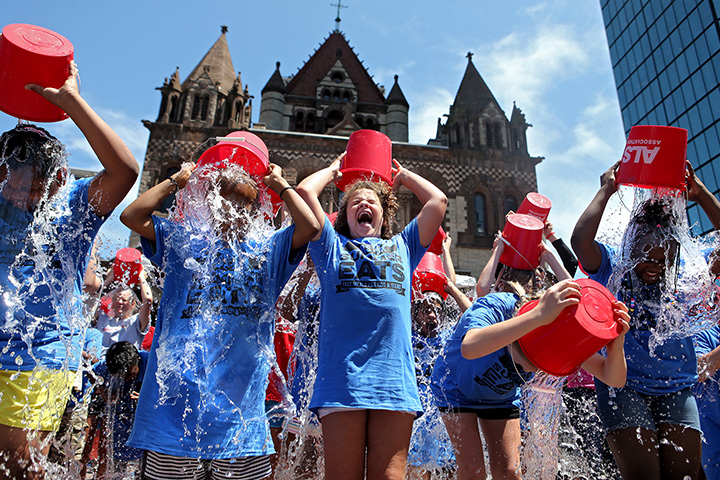 ice bucket challenge funds ALS