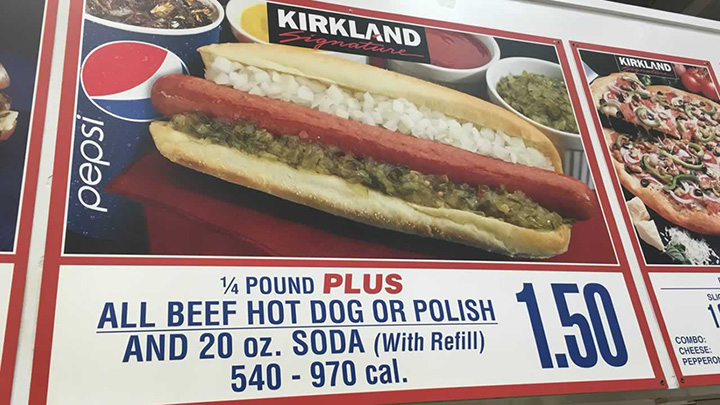 Costco hot dog price will not change