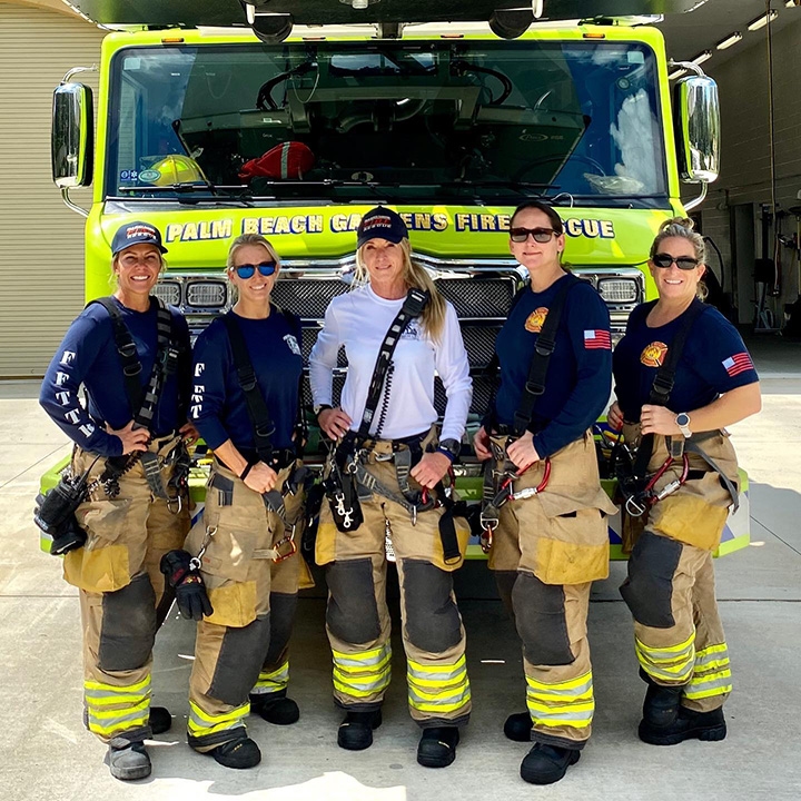 all female fire crew florida