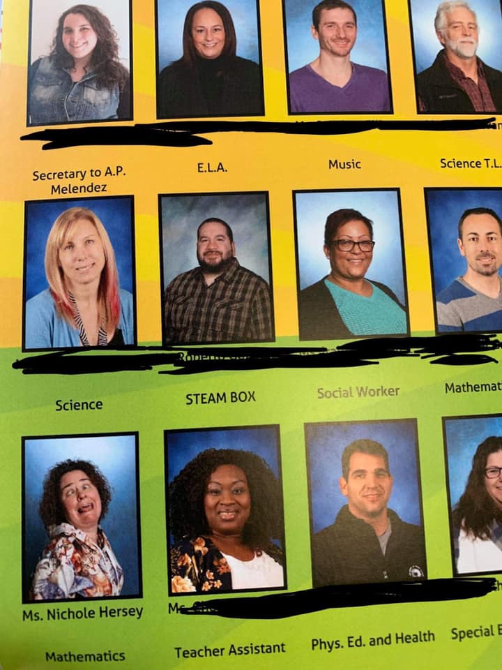 funny yearbook photos of teachers