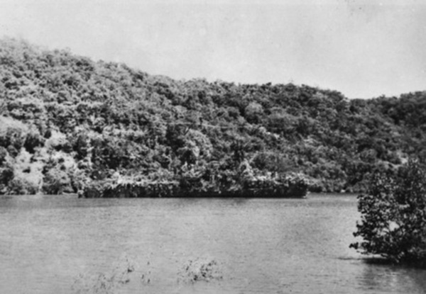 Dutch navy ship disguised as island world war 2