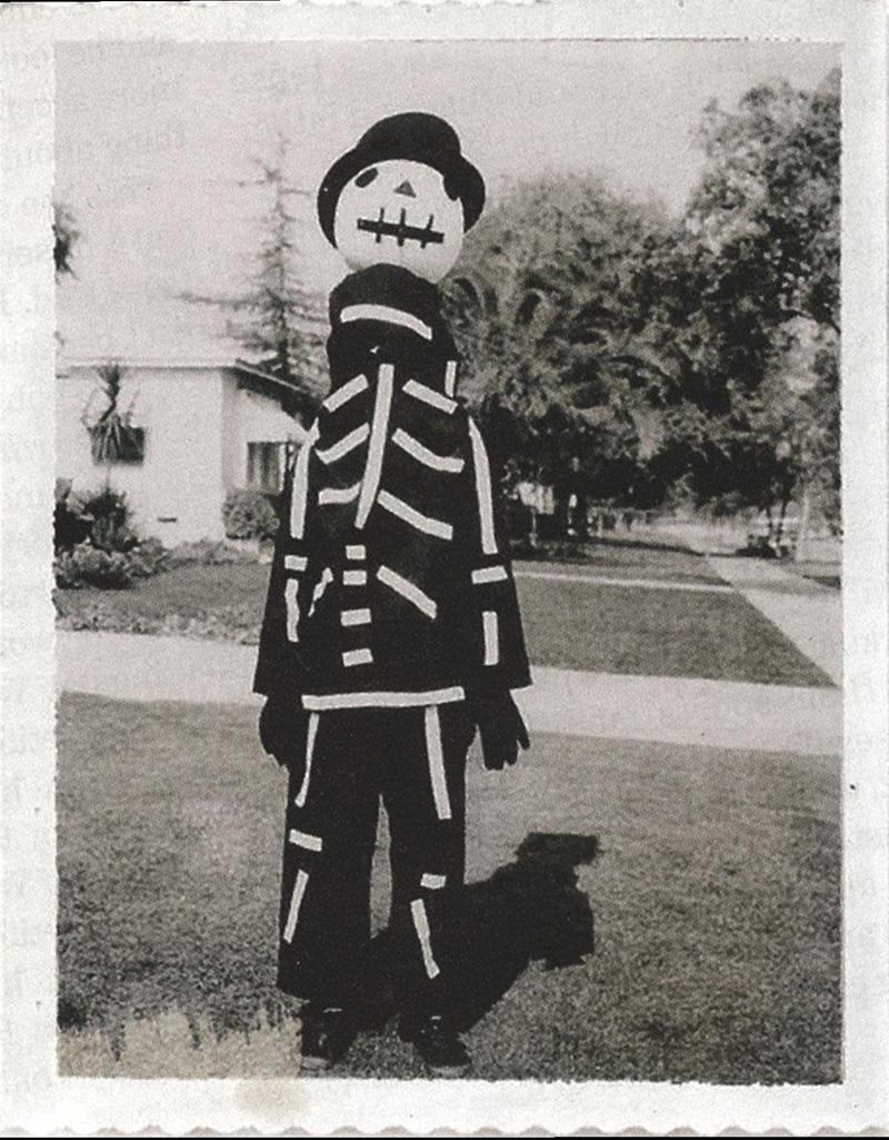 tim burton jack skeleton costume as a kid