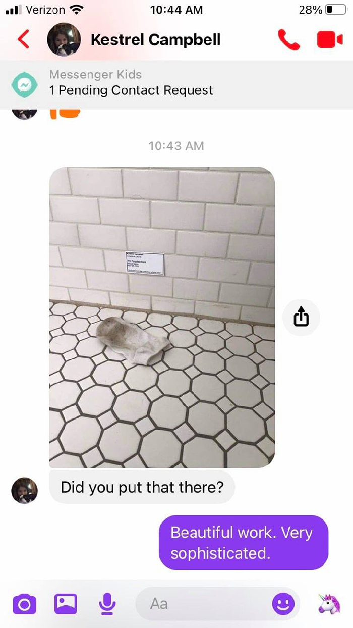 forgotten sock in bathroom