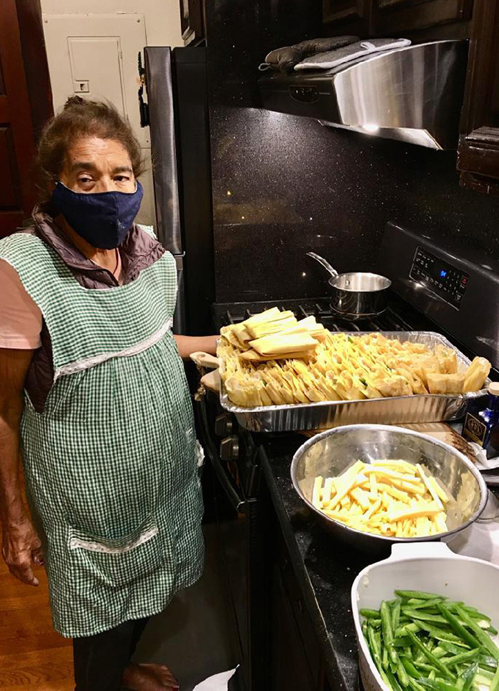 grandmother makes 800 tamales for hospital