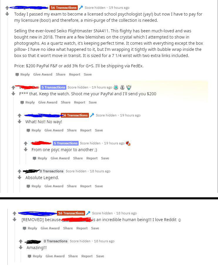 act of kindness