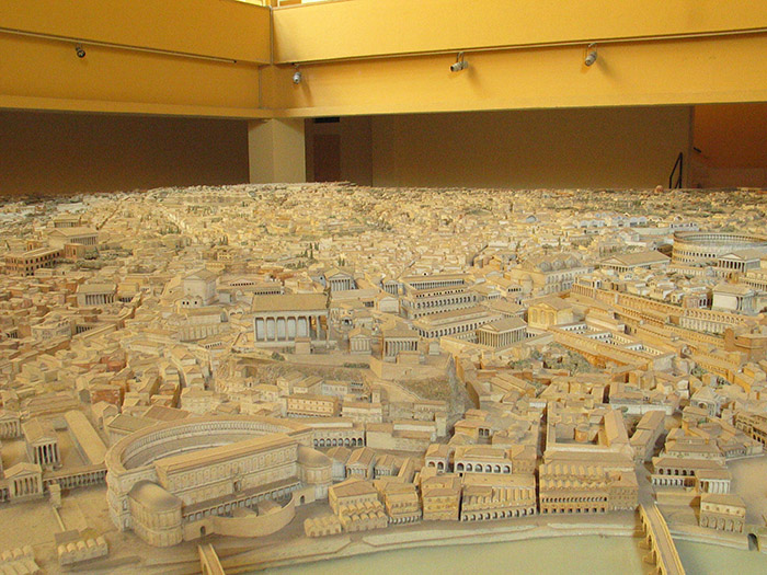 model of ancient rome