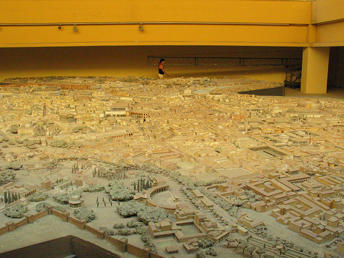 model of ancient rome