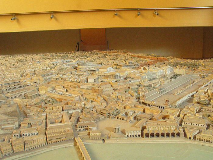 model of ancient rome