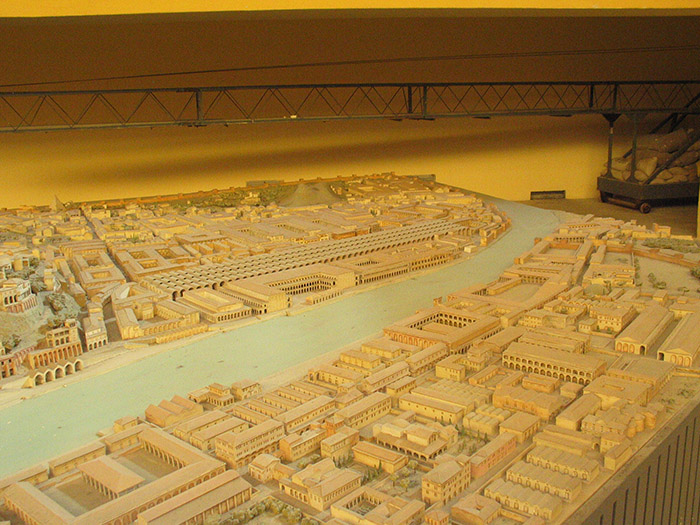 model of ancient rome