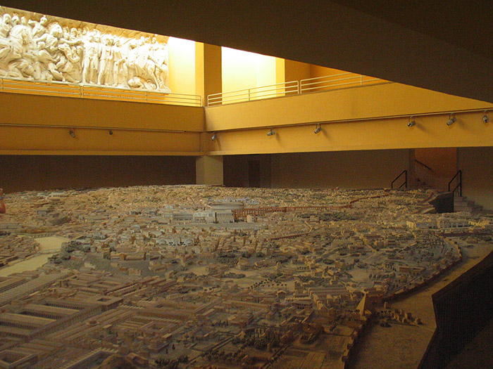 model of ancient rome