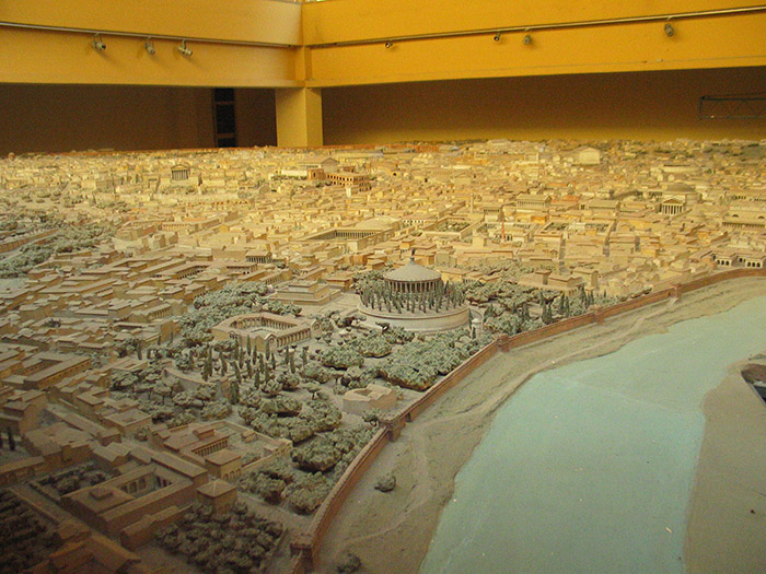 model of ancient rome