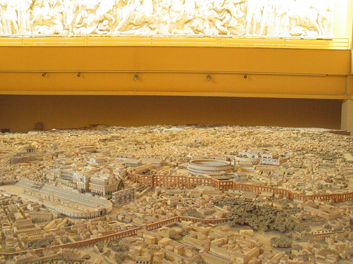 model of ancient rome