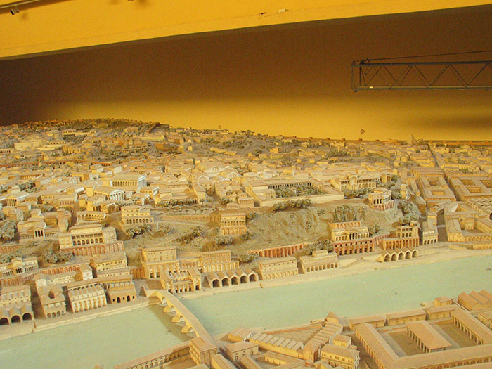 model of ancient rome