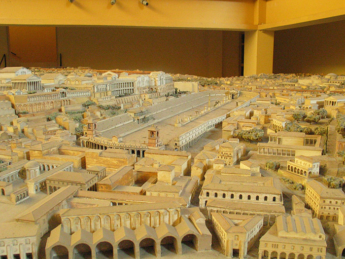 model of ancient rome