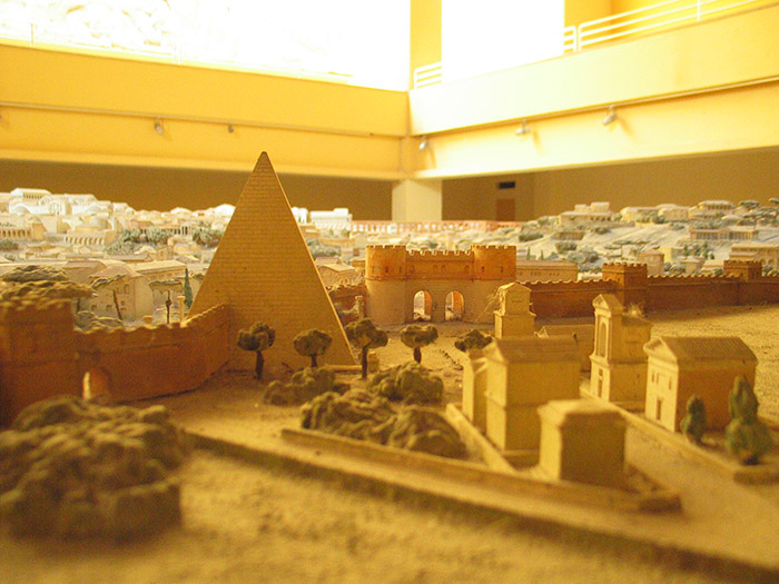 model of ancient rome