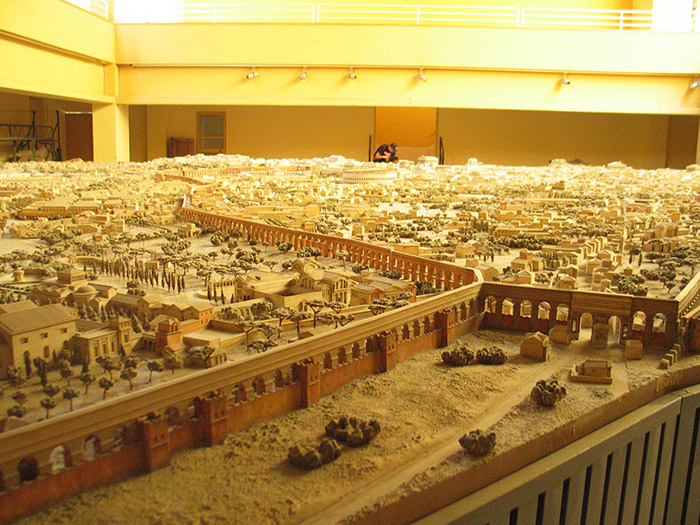 model of ancient rome