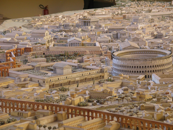 model of ancient rome