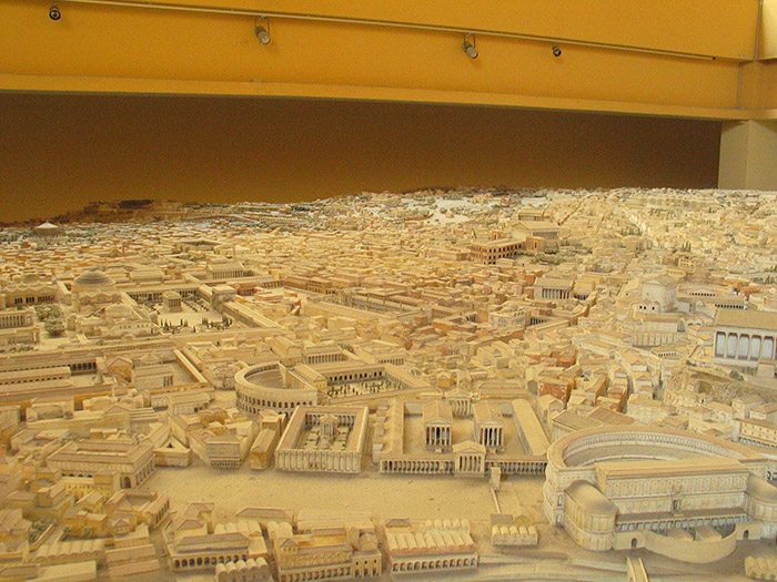 model of ancient rome