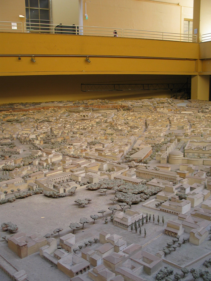 model of ancient rome