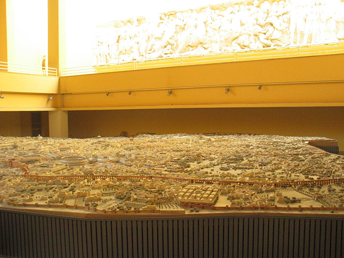 model of ancient rome