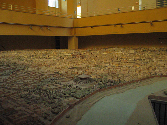 model of ancient rome