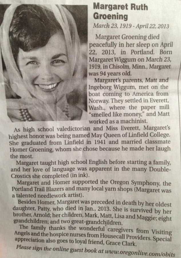 obituary explains Simpsons
