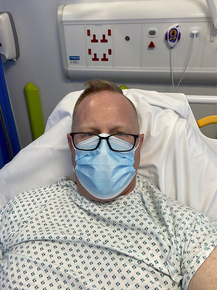 man shares life advice after heart attack