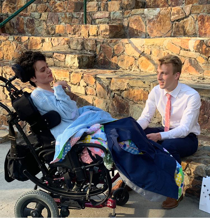 boy takes special needs girl to prom