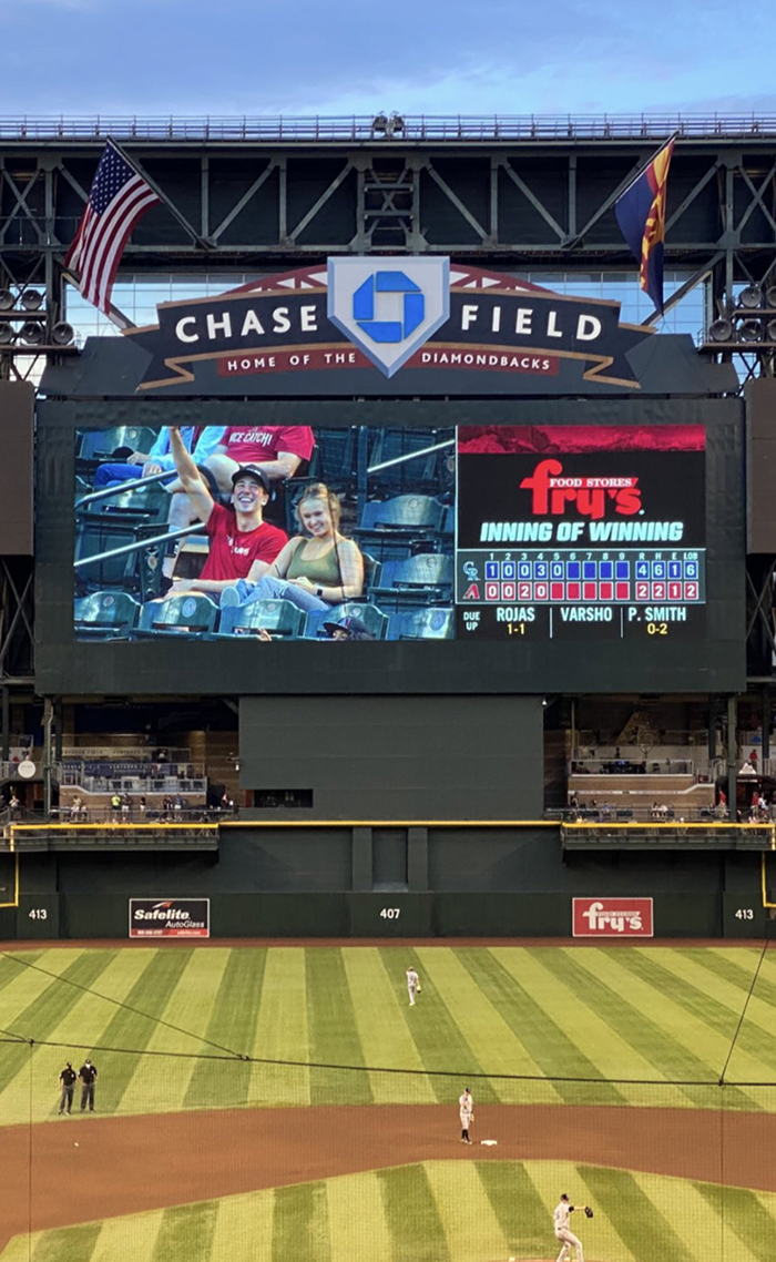 baseball game first date arizona diamondbacks