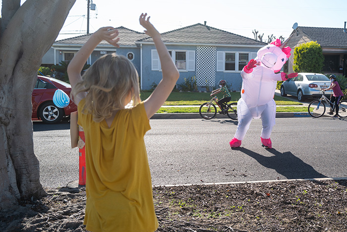 special education teacher unicorn birthday dance