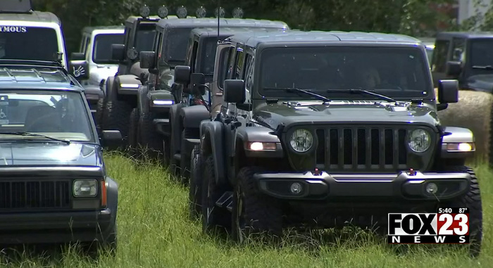 dad jeep funeral for daughter