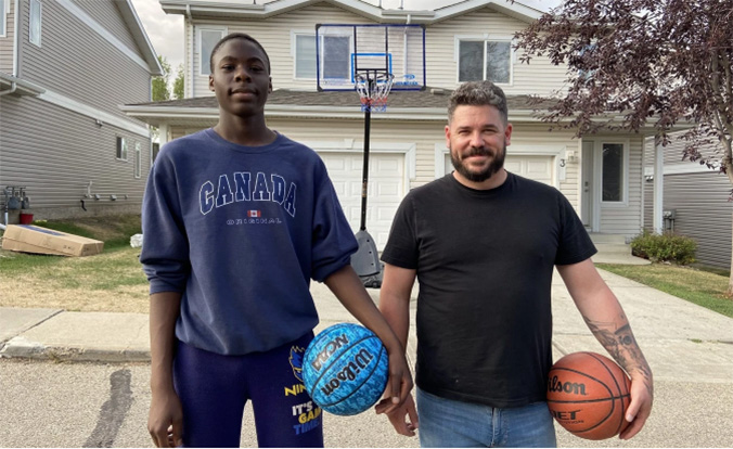 community gifts teen basketball hoop