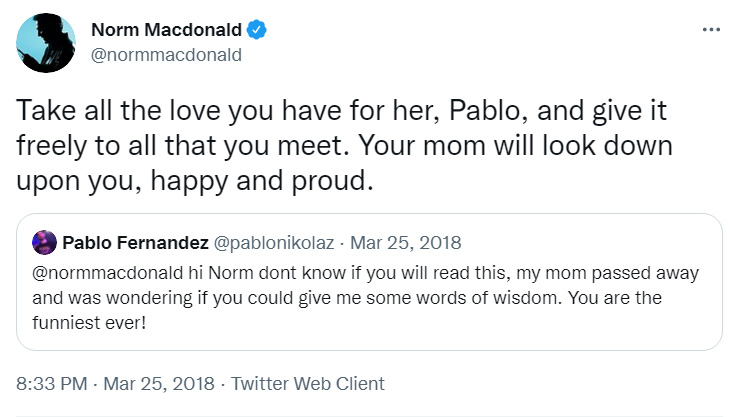 best Norm Macdonald quotes