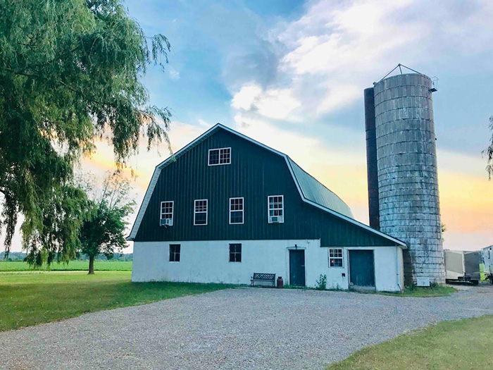 house inside a barn airbnb