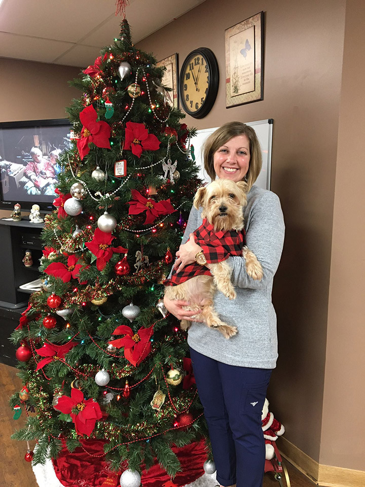 nurse adopts dog for patient