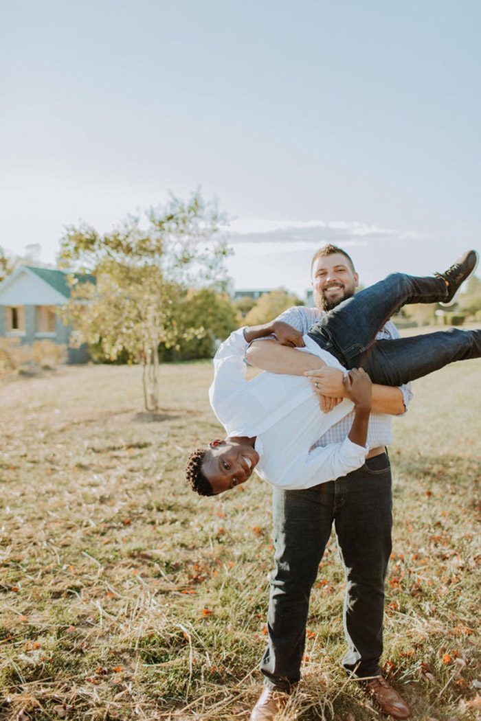 Adoption reveal photo shoot