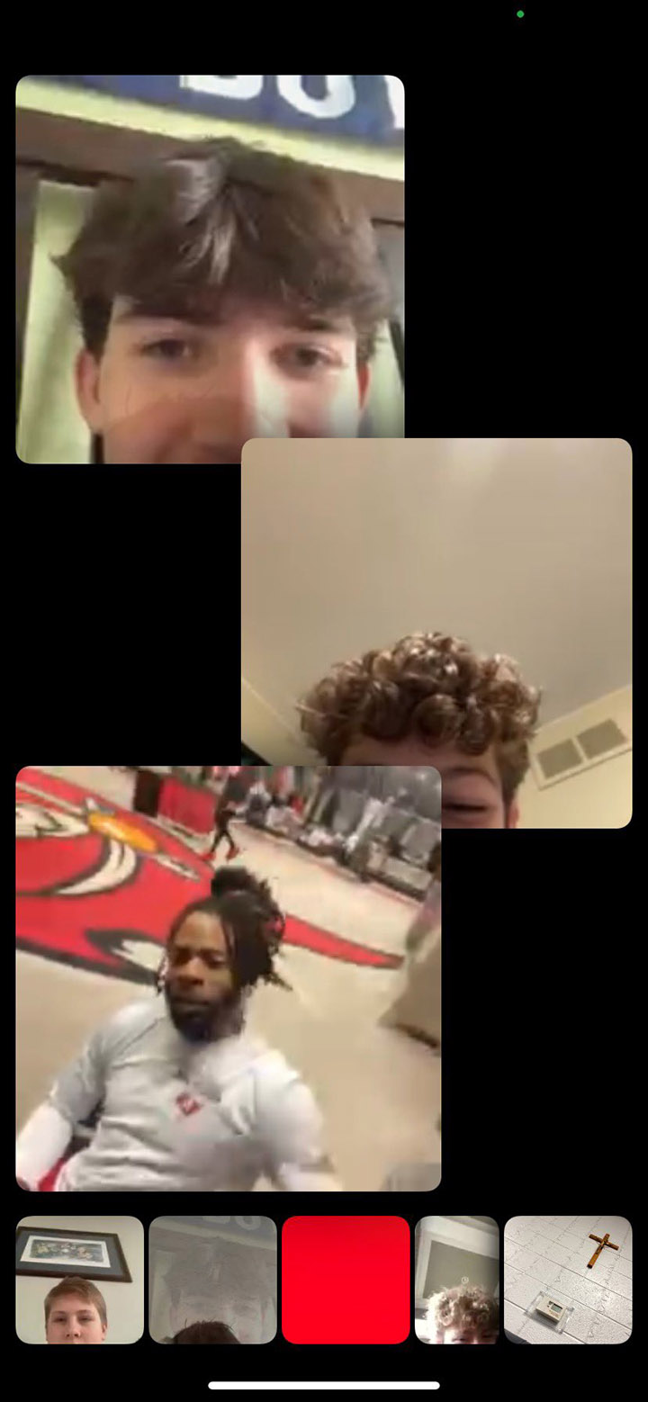 kids accidentally factime bucs football team