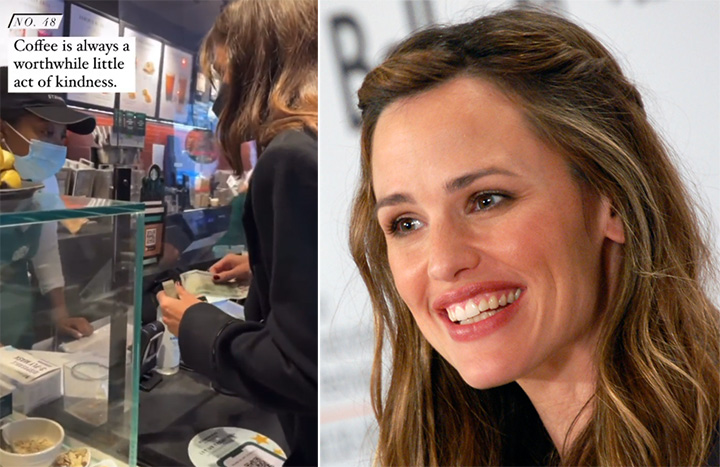 Jennifer Garner Act of Kindness