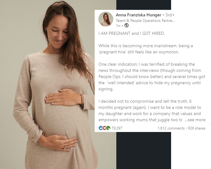 pregnant and hired