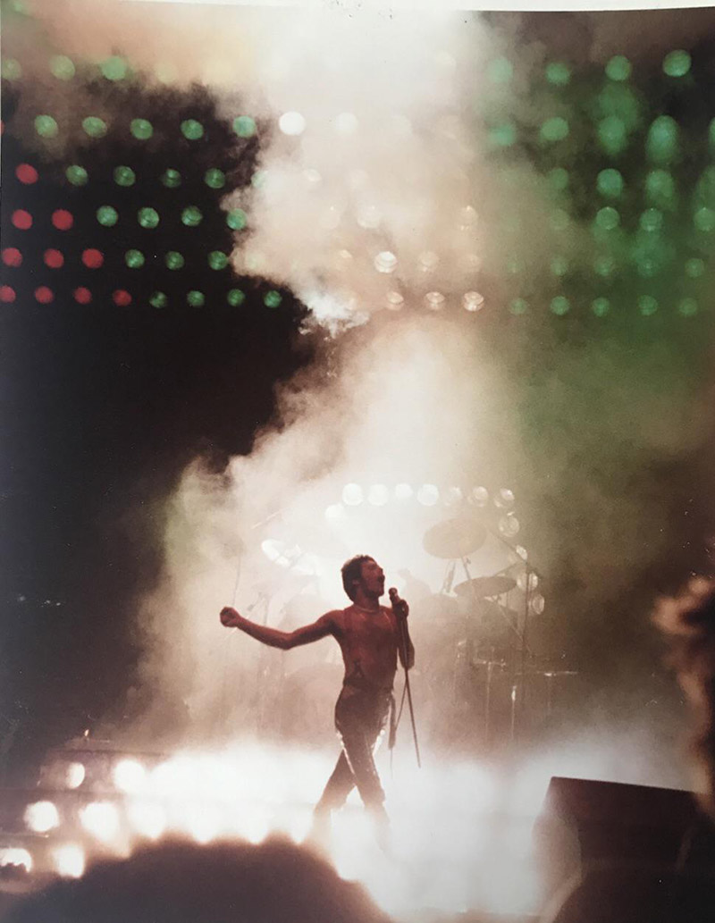 Freddie Mercury live 1980 concert
