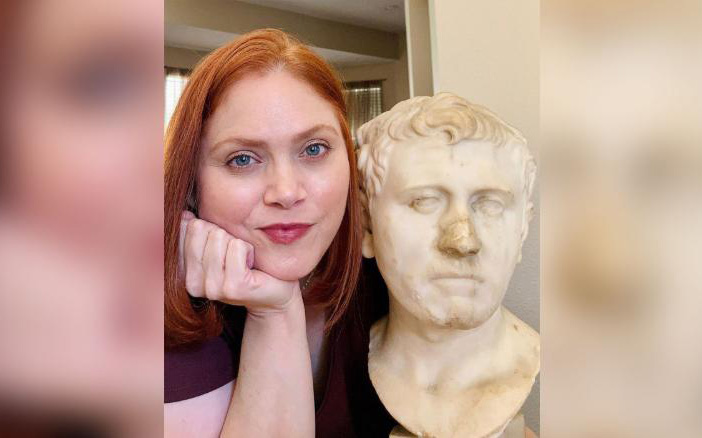 Ancient Roman sculpture goodwill purchase