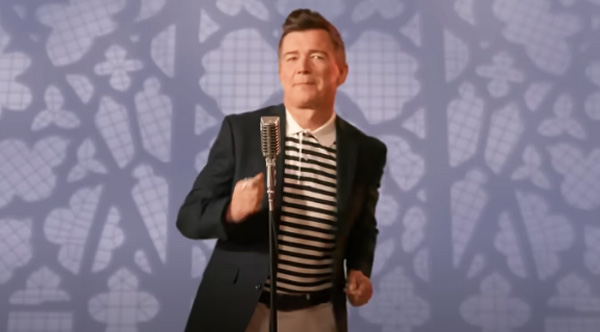 Rick Astley Recreates 'Never Gonna Give You Up' Video 35 Years Later