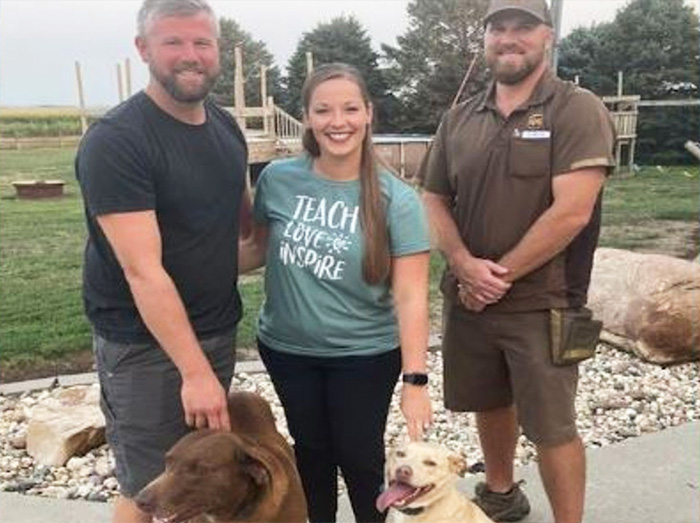 UPS driver good news story