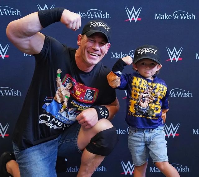 John Cena make a wish record