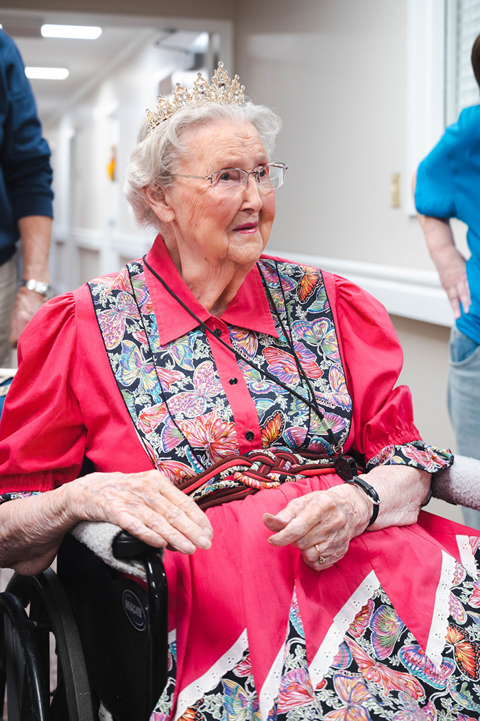 105 year old first birthday party