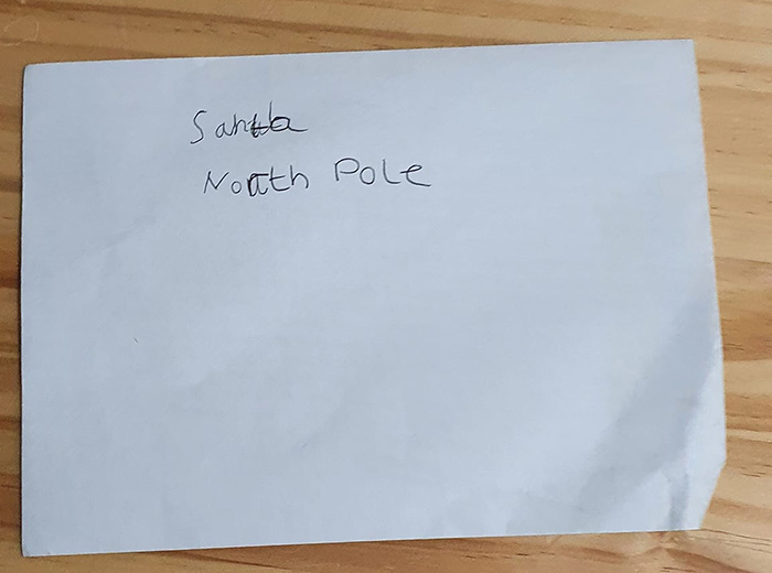 postman letter from santa