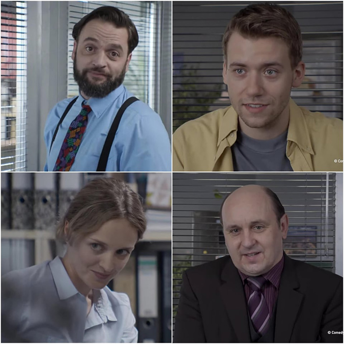 office main characters all 13 versions