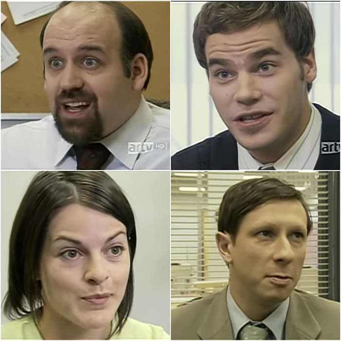 office main characters all 13 versions